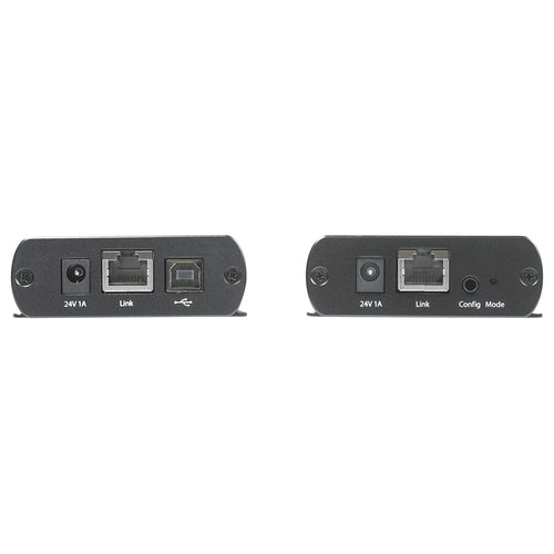 StarTech.com 2 Port USB 2.0 Extender Hub over Cat5e/Cat6 Cable (RJ45) - 330ft/100m Industrial Metal USB Extender Adapter Kit w/ ESD Protection - Externally Powered - 480 Mbps