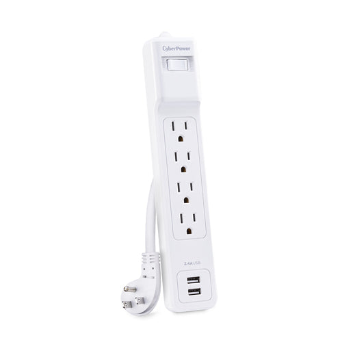 CyberPower P403URC1 surge protector White 4 AC outlet(s) 900 m
