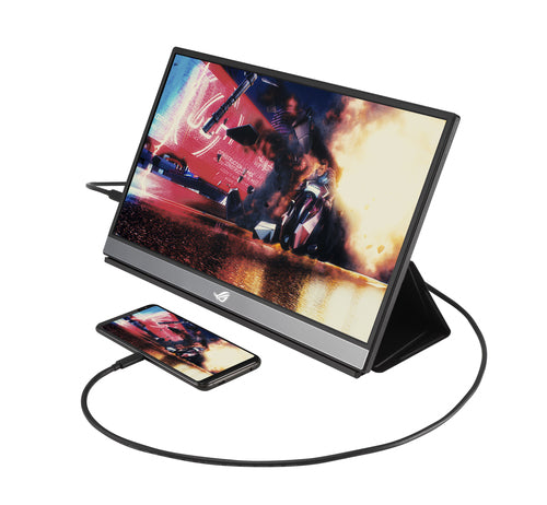 ASUS ROG Strix XG17AHPE computer monitor 43.9 cm (17.3") 1920 x 1080 pixels Full HD LCD Black