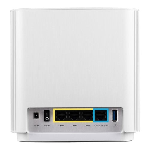 ASUS ZenWiFi AX 2PK wireless router Gigabit Ethernet Tri-band (2.4 GHz / 5 GHz / 5 GHz) White