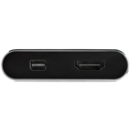 StarTech.com USB C Multiport Video Adapter - 4K 60Hz USB-C to HDMI 2.0 or Mini DisplayPort 1.2 Monitor Adapter - USB Type-C 2-in-1 Display Converter HDMI/MDP HBR2 HDR - TB3 Compatible