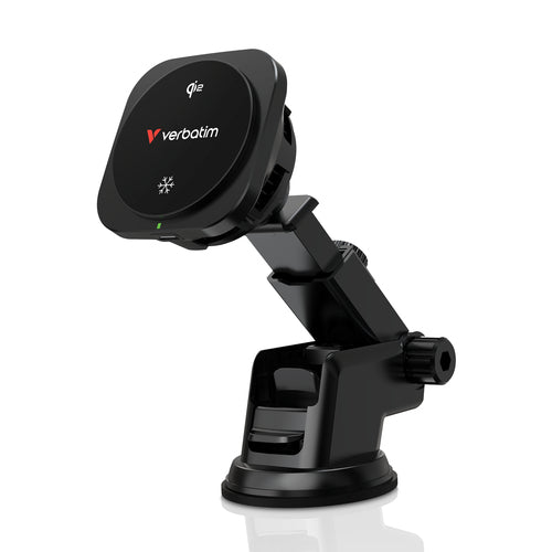 Verbatim Charge 'n' Drive Qi2 Magnetic Wireless Car Charger