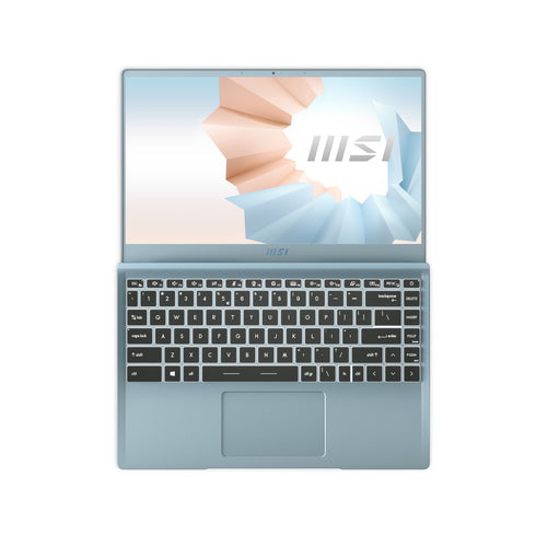 MSI Modern 14 B11MO-211 Intel® Core™ i3 i3-1115G4 Laptop 35.6 cm (14") Full HD 8 GB DDR4-SDRAM 512 GB SSD Wi-Fi 5 (802.11ac) Windows 10 Home Blue