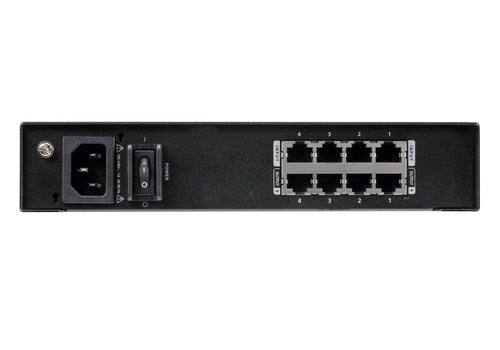 ATEN VE44PB network extender Network transmitter & receiver Black