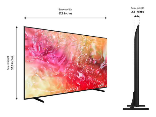 Samsung HU7010F HG65U701FNF 165.1 cm (65") 4K Ultra HD Smart TV Grey 20 W
