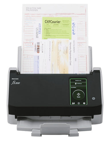Ricoh FI-8040 ADF + Manual feed scanner 600 x 600 DPI A4 Black, Grey