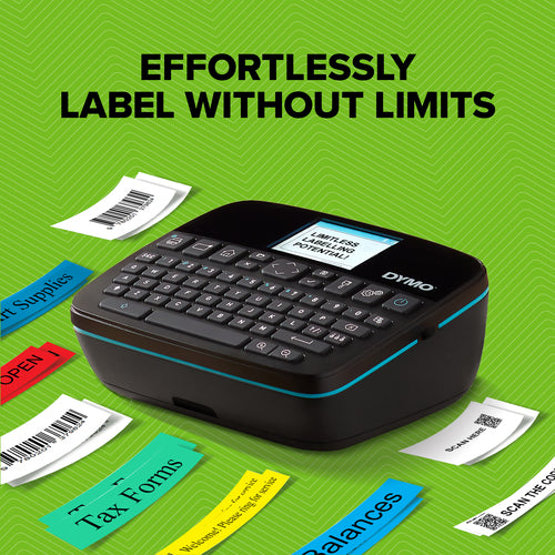DYMO LabelManager Executive 640 CB Portable Label Printer Kit with Carry Case and 3 Label Cassettes | Compact QWERTY Label Maker | Bluetooth & USB Connectivity | Compatible with D1 Labels