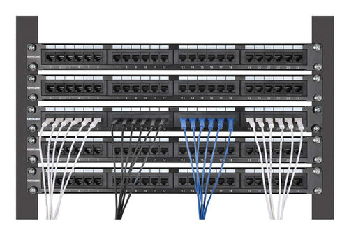 Intellinet 745161 networking cable Black 0.3 m Cat6 U/UTP (UTP)