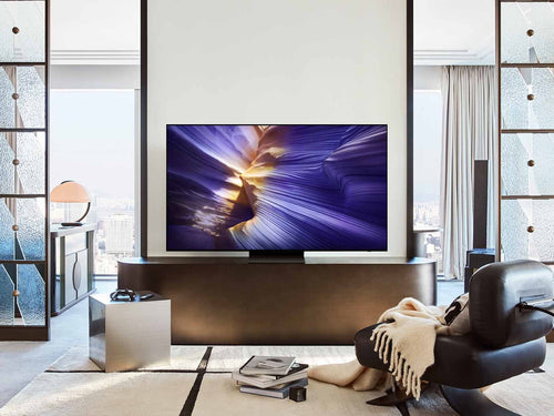 Samsung S90F QN83S90FAE 2.11 m (83") 4K Ultra HD Smart TV Wi-Fi Black