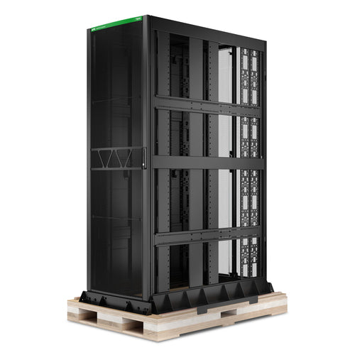 APC NetShelter SX Advanced Rack, High Strength, 48U, 2258H x 750W x 1470D mm, with Shock Package, Black