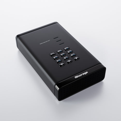iStorage diskAshur DT³ HDD 22TB | Secure Portable Desktop Drive |FIPS 140-3 Level 3 pending| AES-XTS 256-bit Hardware Encryption | Common Criteria EAL5+ (Hardware Certified) | PIN protected | OS & Platform Independent |GDPR, TAA Compliant|Brute force