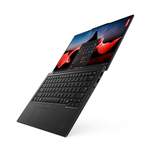 Lenovo ThinkPad X1 Carbon Gen 12 Intel Core Ultra 7 155U Laptop 35.6 cm (14") WUXGA 16 GB LPDDR5x-SDRAM 2 TB SSD Wi-Fi 6E (802.11ax) Windows 11 Pro US English Black