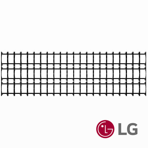 Chief TiLEDTM 24x12 dvLED Wall Mount Kit for LG LSBB 589" UStretch with Side Covers