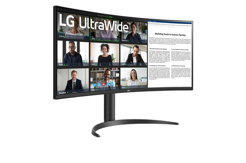 LG 34BR55QC-B computer monitor 86.4 cm (34") 3440 x 1440 pixels Wide Quad HD LCD Black