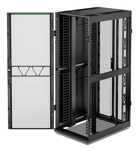 APC NetShelter SX Networking Enclosure, 42U, 1991H x 750W x 1070D mm, wtih Sides, Black