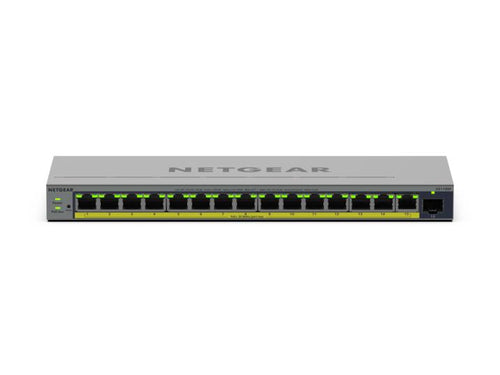NETGEAR GS116EP Managed L2/L3 Gigabit Ethernet (10/100/1000) Power over Ethernet (PoE) Grey