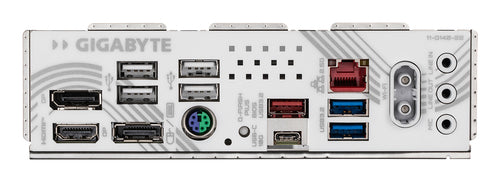 GIGABYTE B850M EAGLE WIFI6E ICE Motherboard - AMD Ryzen 9000 Series CPUs, 8+2+2 Phases Digital VRM, up to 8200MHz DDR5 (OC), 1xPCIe 5.0 + 1xPCIe 4.0 M.2, Wi-Fi 6E, 2.5 GbE LAN, USB 3.2 Gen 2
