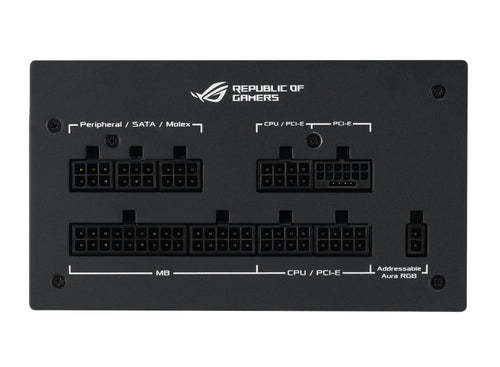 ASUS ROG STRIX 750W Gold Aura Edition power supply unit 20+4 pin ATX ATX Black