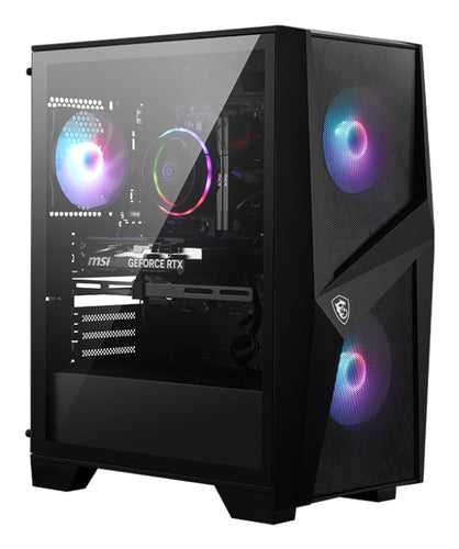 MSI Codex Z2 A8NVP-486US PC AMD Ryzen™ 7 8700F 32 GB DDR5-SDRAM 2 TB SSD NVIDIA GeForce RTX 5070 Windows 11 Home Desktop Black