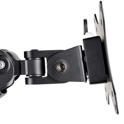 StarTech.com Desk Mount Monitor Arm with 2x USB 3.0 ports, Slim Full Motion Single Monitor Mount, up to 34" (17.6lb/8kg) VESA Display, Clamp/Grommet Mount, Mechanical Spring