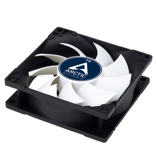 ARCTIC F8 - 80 mm Standard Case Fan Computer case 8 cm Black, White 5 pc(s)