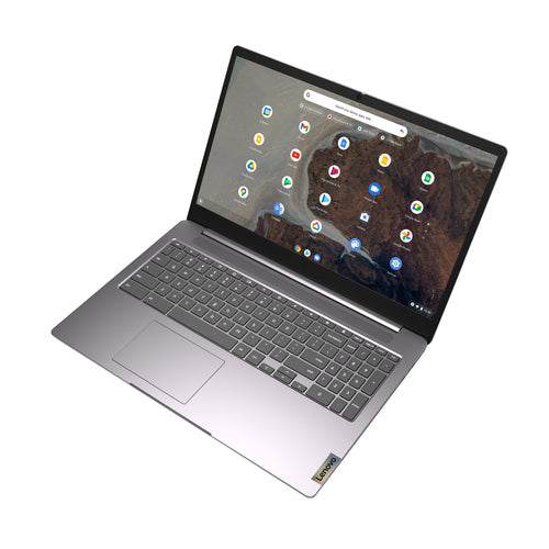 Lenovo IdeaPad 3 Chrome 15IJL6 Intel® Celeron® N N4500 Chromebook 39.6 cm (15.6") Full HD 4 GB LPDDR4x-SDRAM 64 GB eMMC Wi-Fi 6 (802.11ax) ChromeOS English Grey