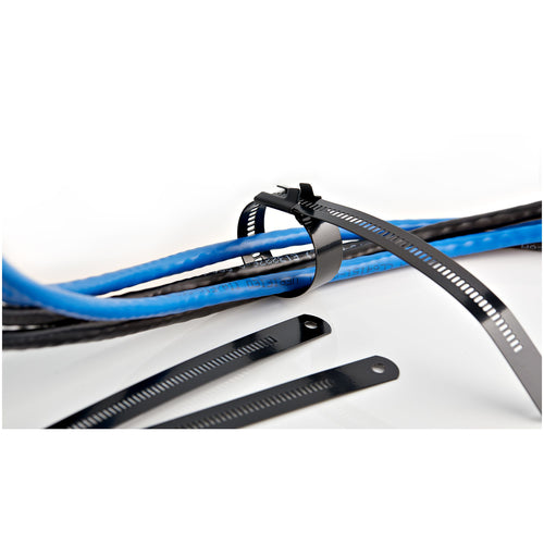 StarTech.com Metal Cable Tie Tool - Metal Zip Tie Tightener Tool - Stainless Steel Cable Tie Installation Gun - Tensioning & Cutting Zip Ties Tool - Tensioner & Cutter for Metal Tie Wrap