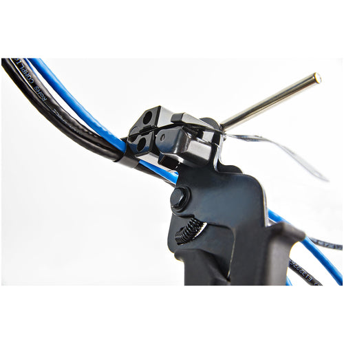 StarTech.com Metal Cable Tie Tool - Metal Zip Tie Tightener Tool - Stainless Steel Cable Tie Installation Gun - Tensioning & Cutting Zip Ties Tool - Tensioner & Cutter for Metal Tie Wrap