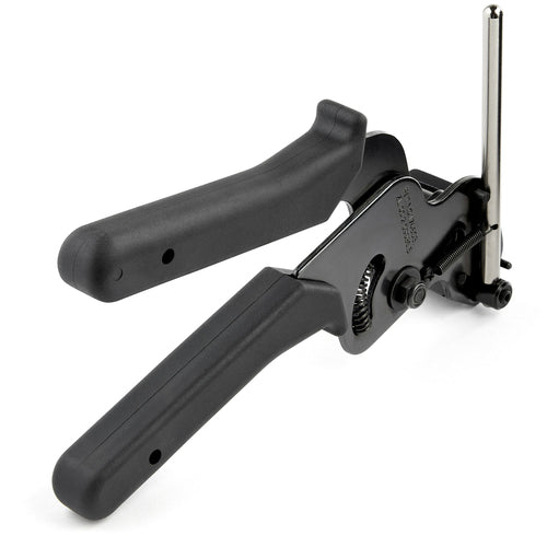 StarTech.com Metal Cable Tie Tool - Metal Zip Tie Tightener Tool - Stainless Steel Cable Tie Installation Gun - Tensioning & Cutting Zip Ties Tool - Tensioner & Cutter for Metal Tie Wrap