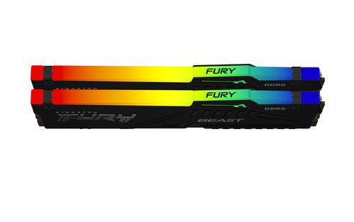 Kingston Technology FURY Beast 16GB 6000MT/s DDR5 CL30 DIMM (Kit of 2) RGB EXPO