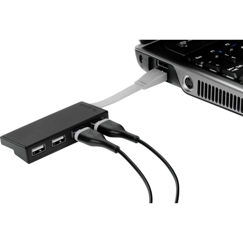 Targus ACH114US interface hub 480 Mbit/s Black