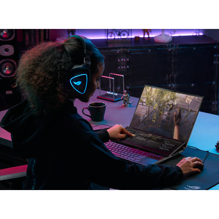 ASUS ROG Zephyrus Duo 16 GX650RM-ES74 laptop AMD Ryzen™ 7 6800H 40.6 cm (16") WUXGA 16 GB DDR5-SDRAM 1 TB SSD NVIDIA GeForce RTX 3060 Wi-Fi 6E (802.11ax) Windows 11 Home Black