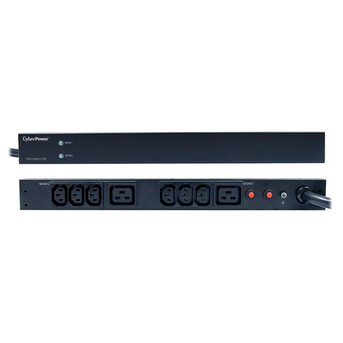 CyberPower PDU30BHVT8R power distribution unit (PDU) 8 AC outlet(s) 1U Black