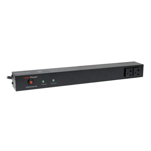 CyberPower RKBS20S2F10R surge protector Black 12 AC outlet(s) 120 V 4.57 m
