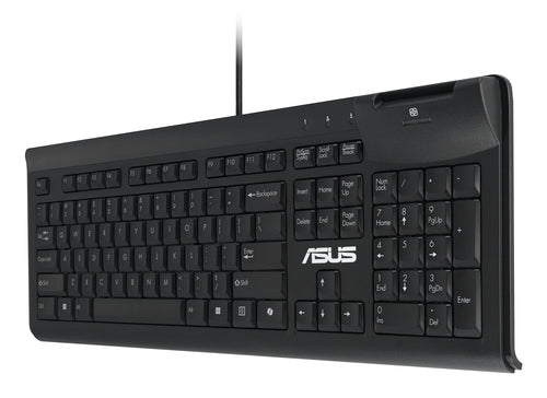 ASUS Smart Card KU100 keyboard Home/Office USB Black