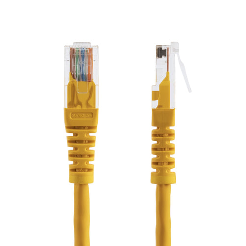StarTech.com Cat5e Patch Cable with Molded RJ45 Connectors - 10 ft. - Yellow
