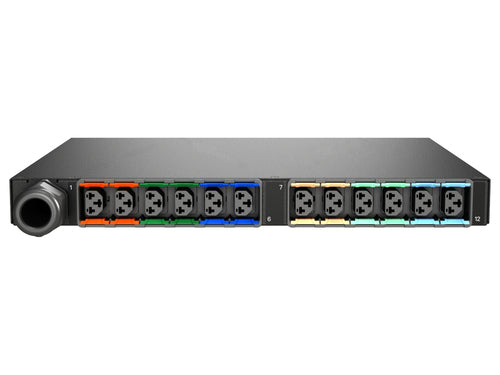 Vertiv Geist MNS5M1R6-12CF13-3PS56B0H10-S power distribution unit (PDU) 12 AC outlet(s) 0U Black
