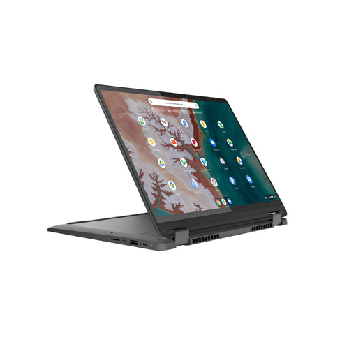 Lenovo Flex5 Chrome 14IAU Intel® Core™ i5 i5-1235U Chromebook 35.6 cm (14") Touchscreen WUXGA 8 GB LPDDR4x-SDRAM 256 GB SSD Wi-Fi 6E (802.11ax) ChromeOS US English Grey