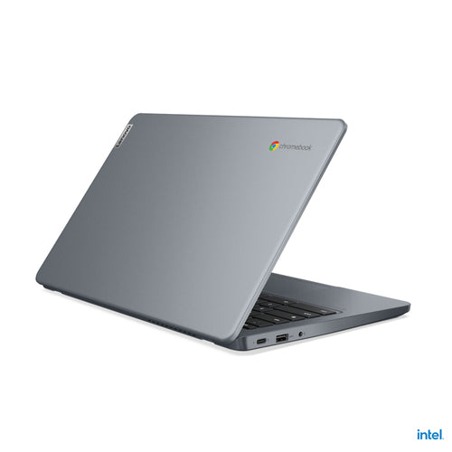 Lenovo 14e Chromebook Gen 3 Intel® N N200 35.6 cm (14") Touchscreen Full HD 8 GB LPDDR5-SDRAM 128 GB eMMC Wi-Fi 6E (802.11ax) ChromeOS US English Grey