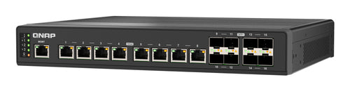 QNAP QSW-IM3216-8S8T network switch Managed L2 10G Ethernet (100/1000/10000) Black
