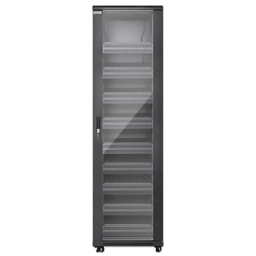 Intellinet Pro Line Network Cabinet with Integrated Fans, 42U
