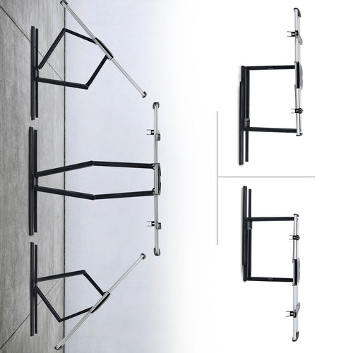 StarTech.com Ultra-Slim Articulating TV Wall Mount for up to 65-inch and 99lb/45kg Flat Screens, VESA 600x400, TAA-Compliant Low-Profile Bracket