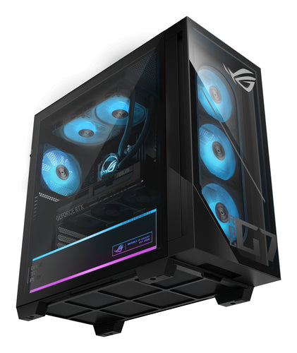 ASUS ROG G700 GM700TZ-PB564 AMD Ryzen™ 5 8400F 16 GB DDR5-SDRAM 1 TB SSD AMD Radeon RX 9060 XT Windows 11 Home Tower PC Black