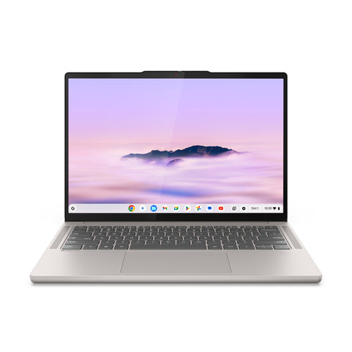 Lenovo Chrome 14M9610 MediaTek Kompanio Kompanio Ultra 910 Chromebook 35.6 cm (14") Touchscreen WUXGA 16 GB LPDDR5x-SDRAM 256 GB UFS Wi-Fi 7 (802.11be) ChromeOS English Seashell (colour)