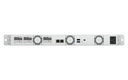 QNAP TS-h765eU NAS Rack (1U) Intel Atom® 8 GB DDR5 QuTS hero Black, Grey