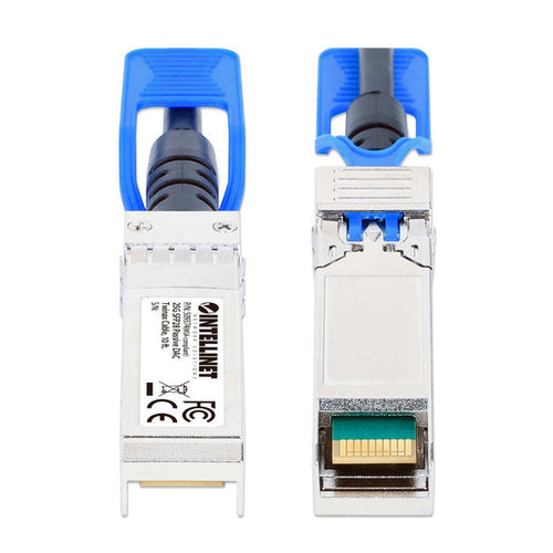 Intellinet 25G SFP28 Passive DAC Twinax Cable, 10 ft.
