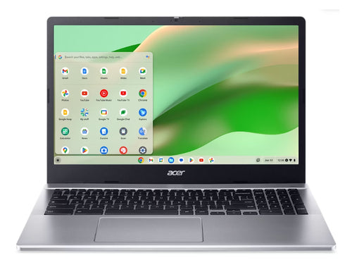 Acer Chromebook CB315-5HT-C66N Intel® N N100 39.6 cm (15.6") Touchscreen Full HD 8 GB LPDDR5-SDRAM 64 GB Flash Wi-Fi 6E (802.11ax) ChromeOS Silver