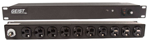 Vertiv Geist BR100-1025 power distribution unit (PDU) 10 AC outlet(s) 0U Black