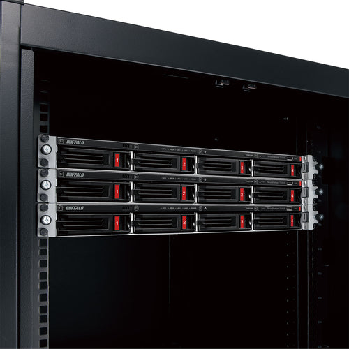 Buffalo TeraStation TS3430RN3204 NAS/storage server Rack (1U) Alpine AL524 2 GB DDR4 32 TB HDD Black