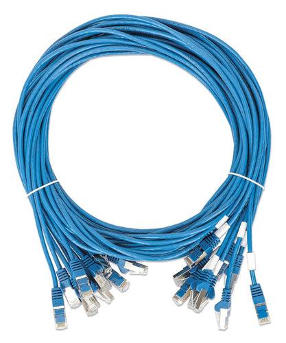 Intellinet 743716 networking cable Blue 0.5 m Cat8.1 U/FTP (STP)